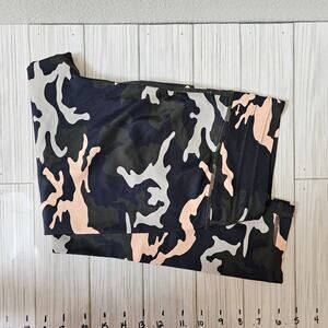 The Up Side Pink & Green, full length leggings Size Small